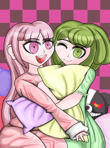Kotoko & Monaca Sleepover Kotoko & Monaca Sleepover