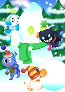 Chao in the Snow Chao in the Snow