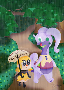 A Stroll in the Rain